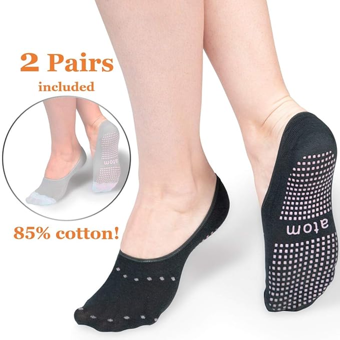 atom products Calcetines de yoga para mujer ...