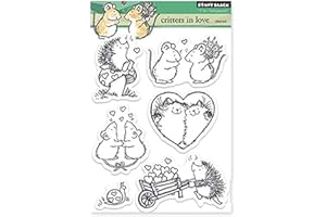 Penny Black Critters in Love Decorative Stamp