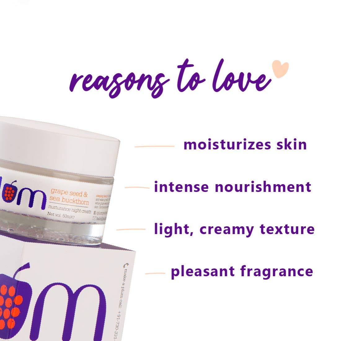 plum night moisturizer