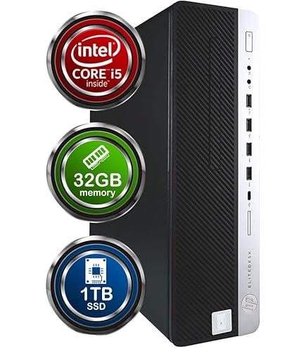 Amazon.com: HP EliteDesk 800 G4 SFF Desktop PC, Intel Core