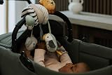 Nuby Animal Adventures Activity Spiral Pram Toy Birth+ view 3