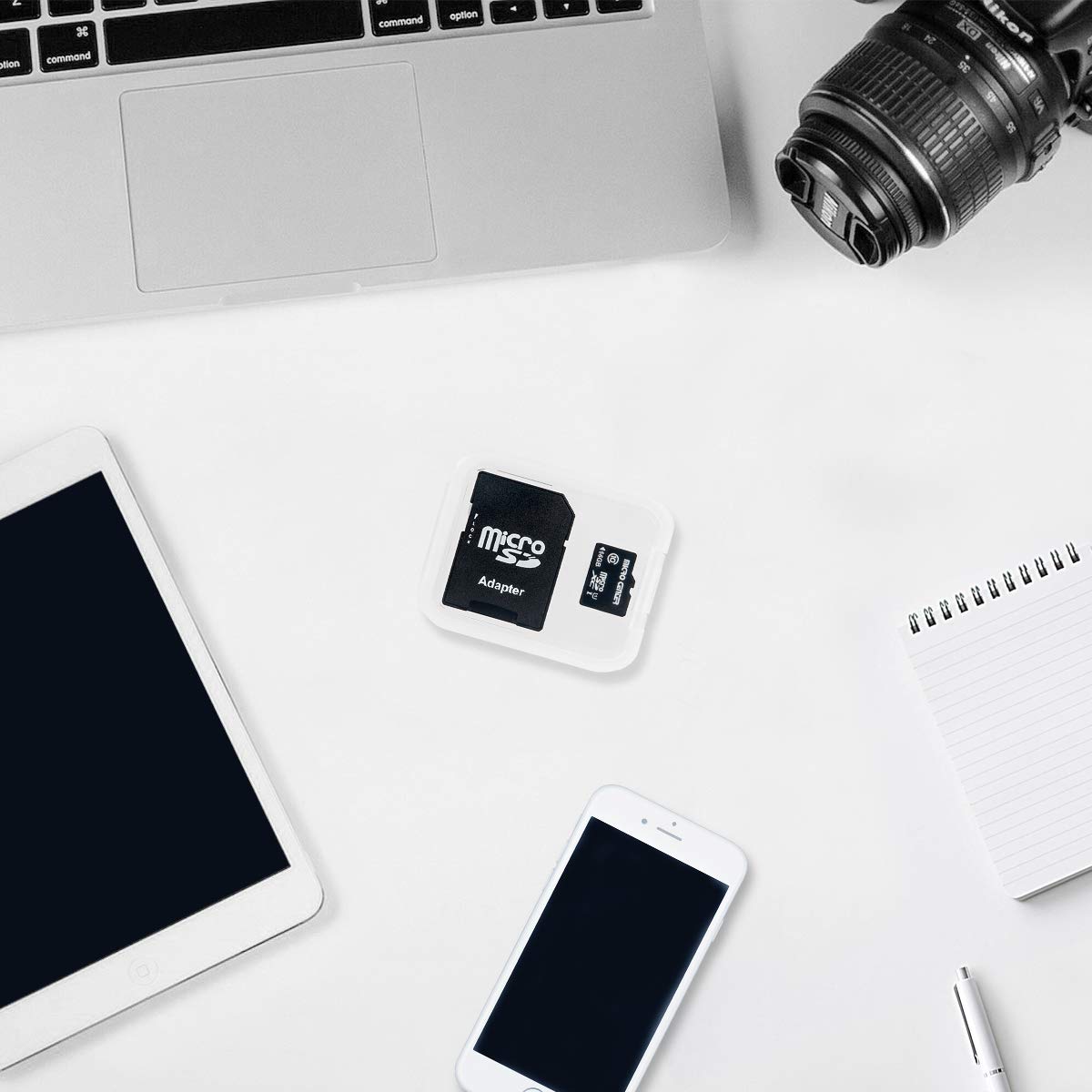 Micro Center 64GB Class 10 MicroSDXC Flash Memory Card with Adapter for