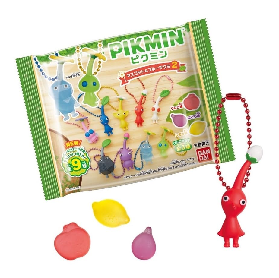バンダイ(BANDAI) ピクミン マスコット&フルーツグミ２ 12個入BOX (食玩)商品画像