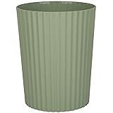 JiatuA Small Trash Can Plastic Wastebasket Round