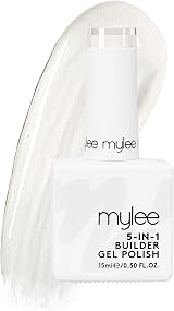 Mylee 5 in 1 Builder Gel 15ml Base Coat Top Coat Hard Gel Clear
