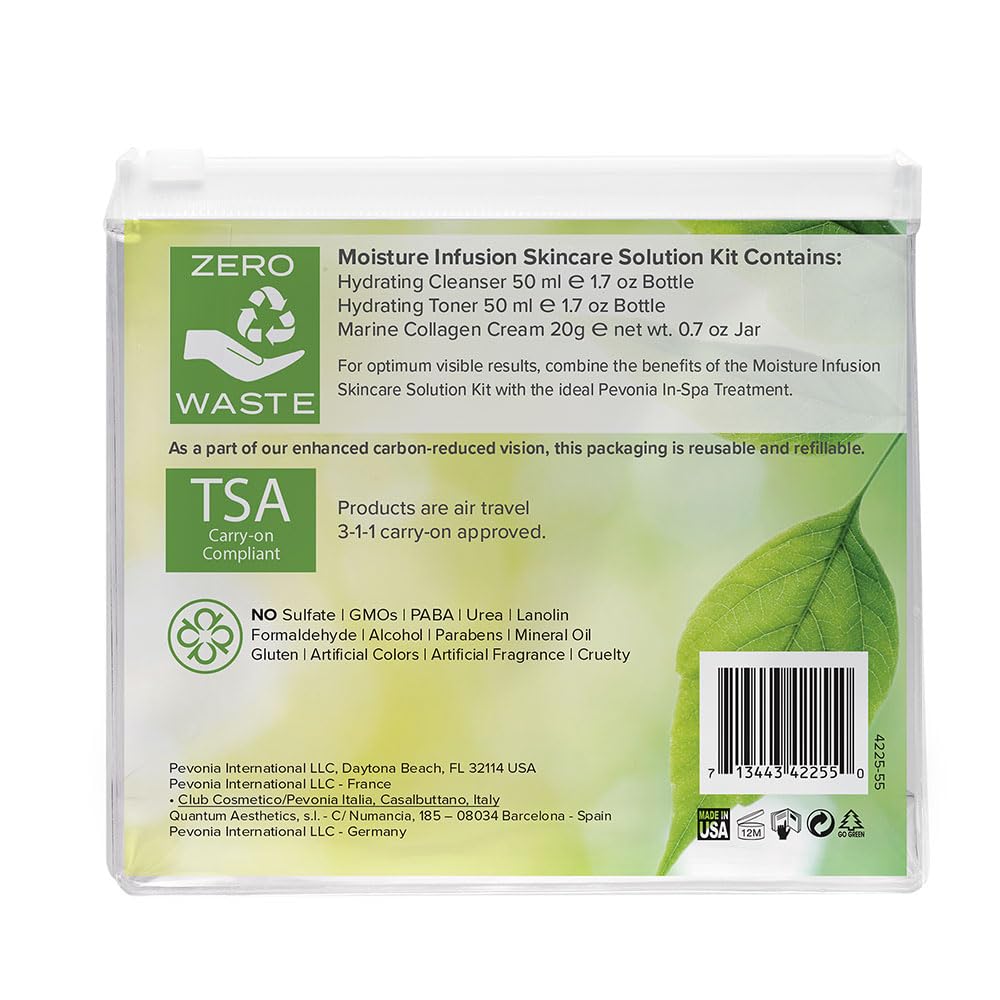 Pevonia Skincare Solution, Power Repair Kit, 3 Piece Set