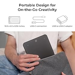 XPPen Updated Deco Mini7 V2 Drawing Tablet-16384