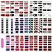29 Sheets Glitter Nail Wraps Adhesive Nail Decals Strips Nail Art Stickers with Nail Buffer Files for Women Girl