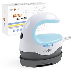 HTVRONT Mini Heat Press Machine, Small Heat Press