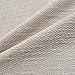 jinchan Burlap Linen Curtains for Living Room Light Filtering Farmhouse Curtains Grommet Top Window Curtain Panels for Bedroom Room 84 Inch Length 2 Panels Ivory