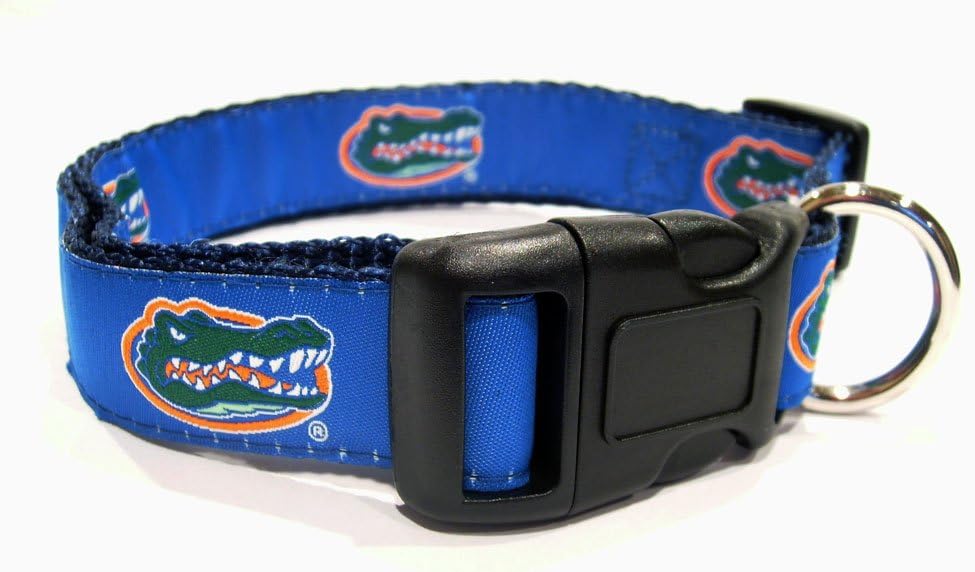 Florida Gators Dog Collar (All Heads) XLarge Pet Supplies