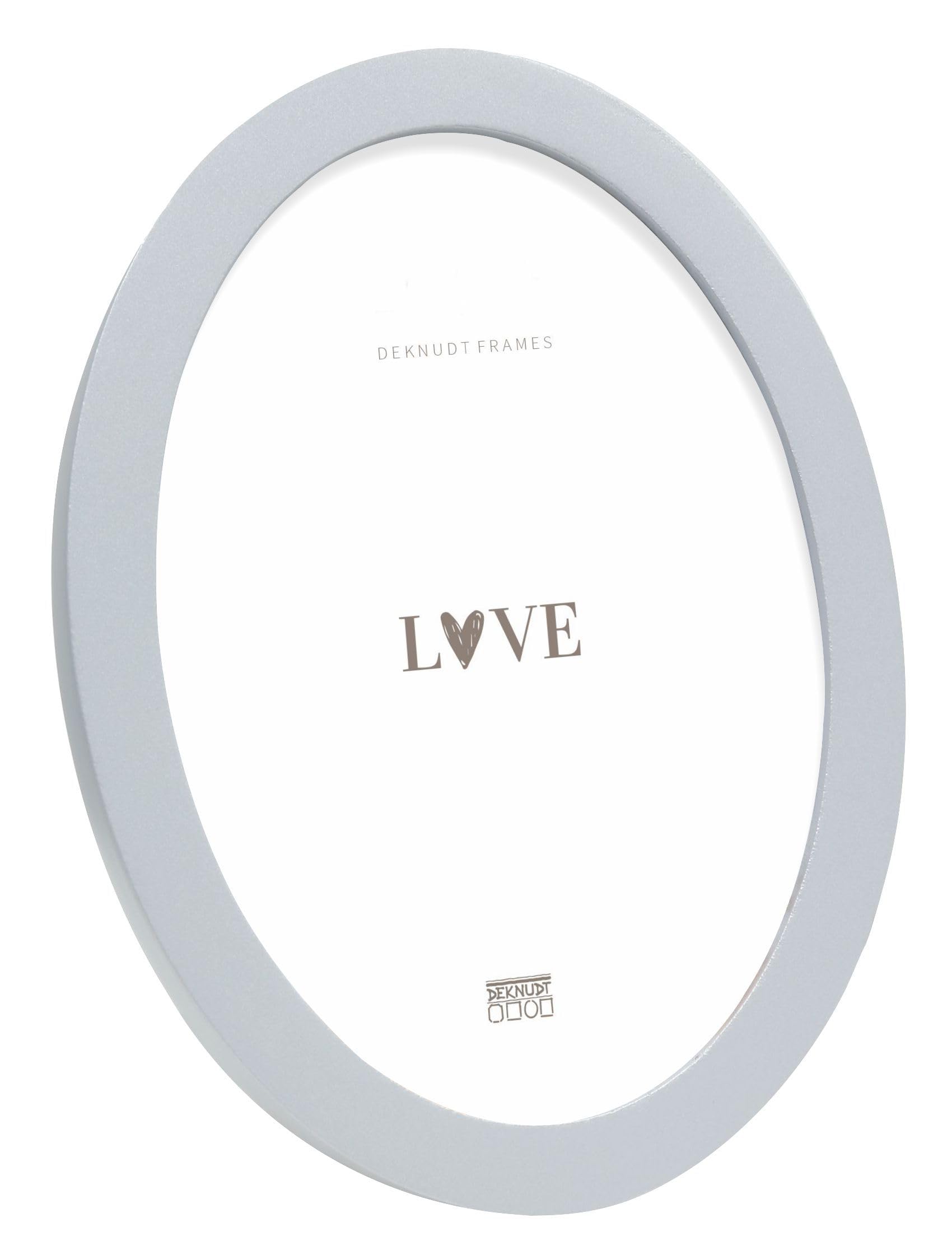 Deknudt Photo Frames, Wood, silver, 15 x20 cm