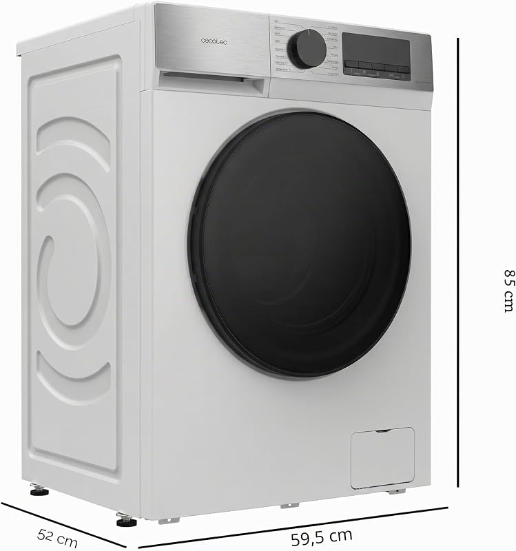 Lavatrice Carica Frontale 7 Kg Bolero DressCode 7450 Inverter. 1850W, 1200 rpm, Classe A-10%, 16 Programmi, Pannello Inox, Allergy Care, Pearl Drum, Funzione Silence, KidLock, Bianca