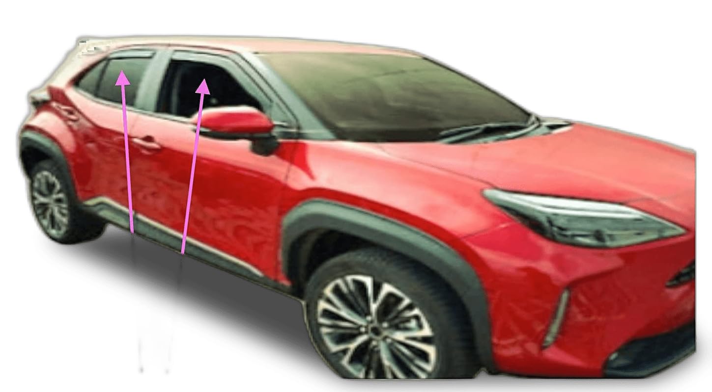 Mua AC WOW 4x Wind Deflectors for Toyota Yaris Cross Hybrid 2020 2021 2022 2023 2024 2025 In