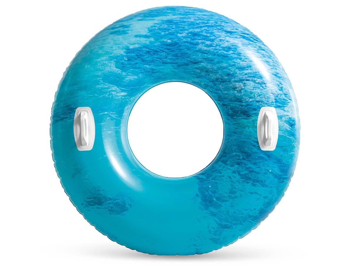 Intex Waves of Nature 56267NP Tubes Assorted Red, Blue and Purple Uninflated Diameter 114 cm