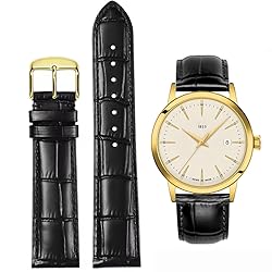 Danxancy Genuine Leather Watch Bands,Quick Release