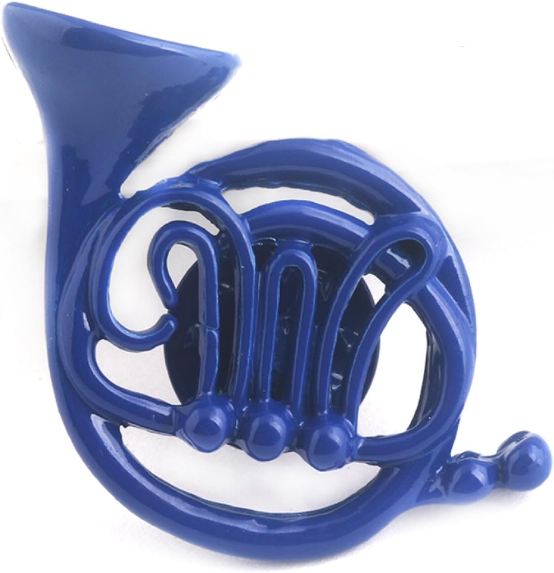 Blue Enamel French Horn Pin.Perfect a Fan of How I Met Your Mother,Horn Player,or Music Teacher
