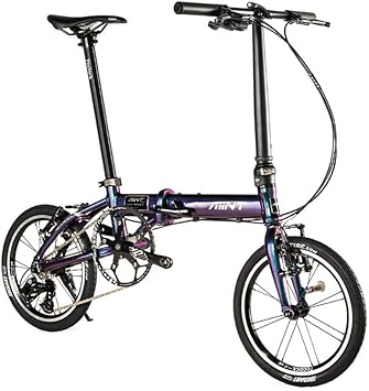 Amazon 軽量 折りたたみ自転車 16インチ 大人 折り畳み自転車 7段変速 ポータブル 折りたたみ自転車 用 通勤 A 16in Ggydd 折りたたみ自転車