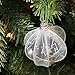 Juvale 28-Pack Christmas Tree Decorations - Glittery Xmas Ball Ornaments in 4 Assorted Ball, and Gift Box Designs - Perfect Festive DecorEmbellishments, Blue and Silver