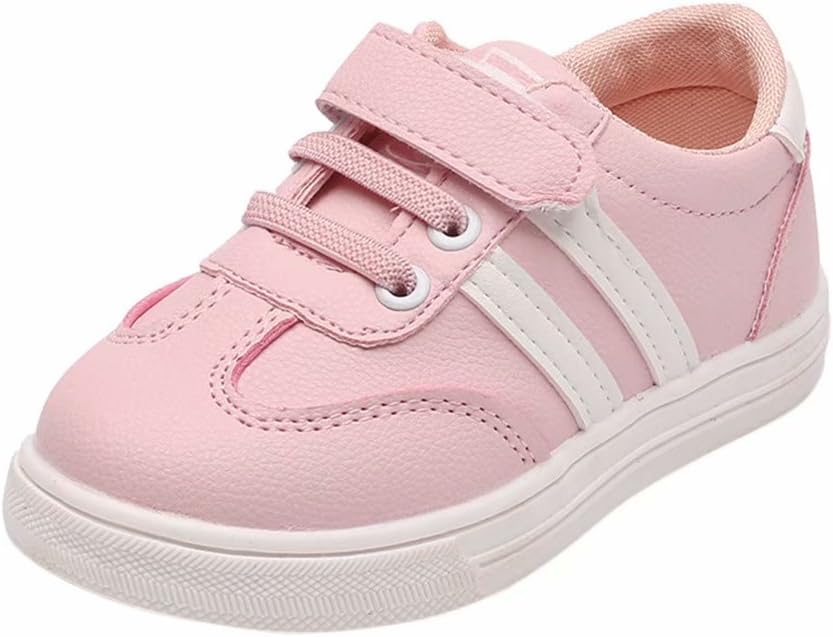 Zerototens Children Sport Sneaker,Toddler Baby Boys Girls Infant Child Pu Leather Waterproof Soft Sole Non Slip Athletic Shoes Sport Running Walking Casual Flat Shoes for 1-6 Years Old Kids