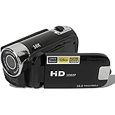 EIMSOAH Vintage Camcorder 16MP 1080P Digital Camera with 2.4 Inch Rotatable Screen 16X Zoom HD Video Recorder for Teens Beginners Adults