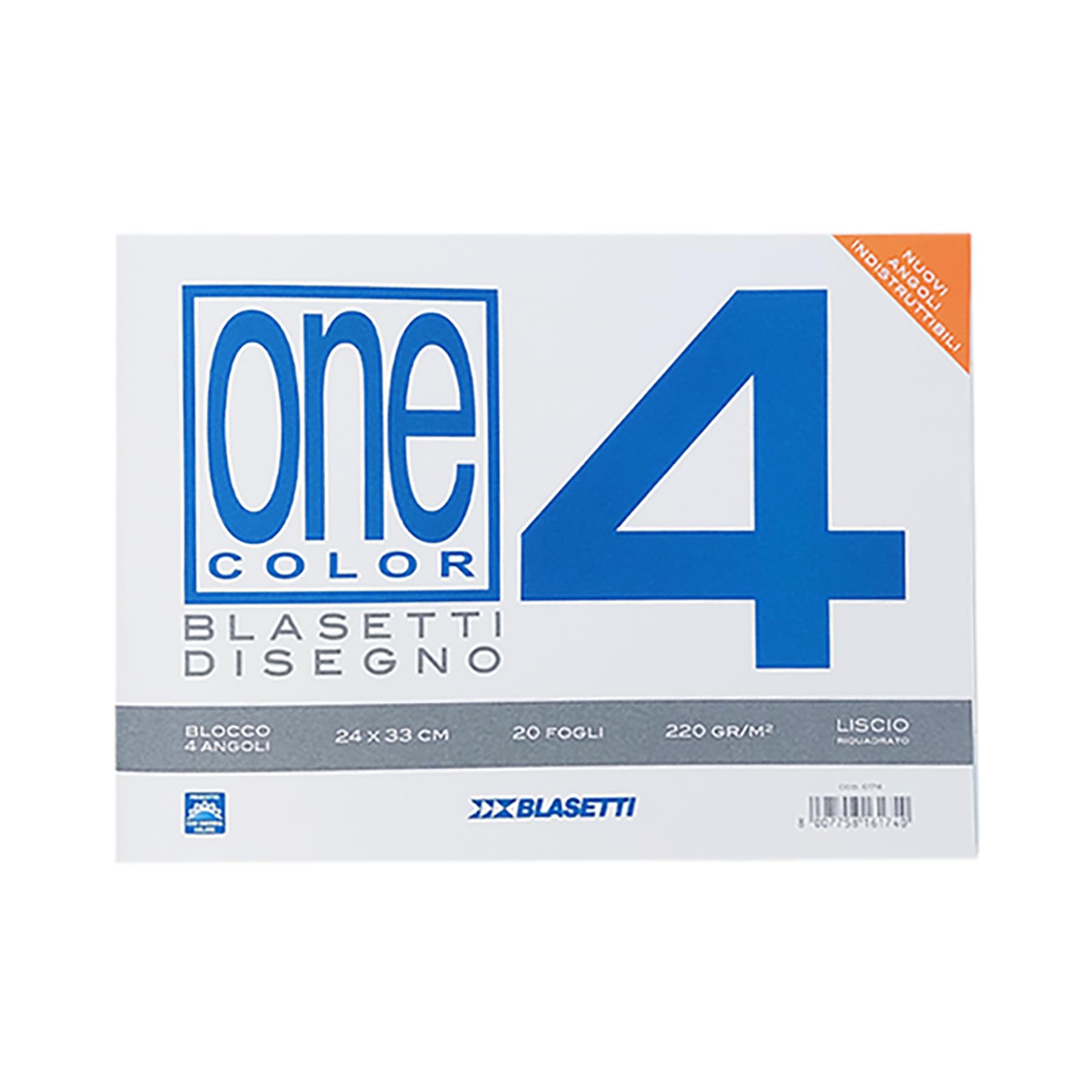 Blasetti BL4 Smooth drawing paper - 20 sheets (the color of the package may differ, the contents are the same)