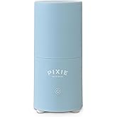 Pixie Menstrual Cup and Disc Steamer Sterilizer - 3 Minute Steam Clean - Sensor On-Off Button - Automatic Shut Off - Compact Cylinder Design