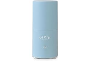 PIXIE CUP Pixie Menstrual Cup & Disc Steamer Sterilizer 2.0 - Kills 99.9% of Germs with Cleaner Steam for Feminine Care - Wash Your Period Cup in 3 Minutes! - Sensor On-Off Button & Must-Have Cylinder Shape