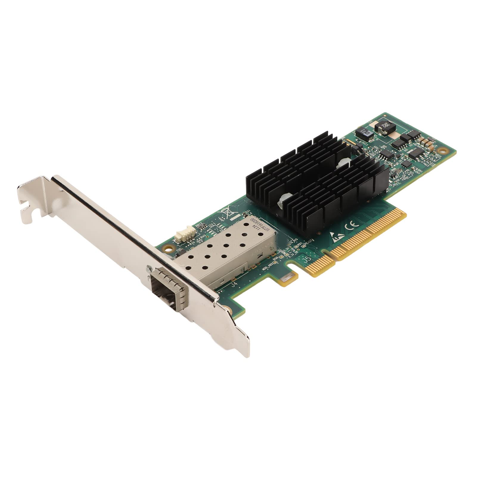 Bewinner 10Gb PCI E Network Card, Single SFP+ Port, PCI Express Ethernet LAN Adapter Support Win7/10/2003/2008, PCI Express SFP+ Network Card For Computer Motherboards, Servers
