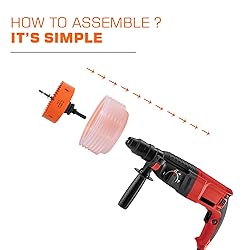 VIKITON 4-3/8 Hole Saw for Recessed Lights, 4.3