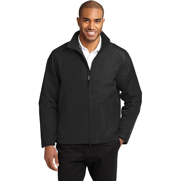 Port Authority Brick Jacket, Deep Black, X-Small at Amazon Men's