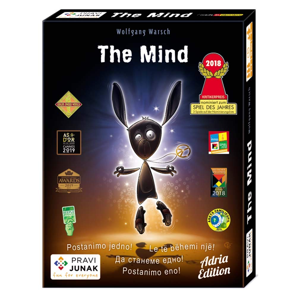 The Mind Adria Edition - Fun Exciting Unique Cooperative Card Game