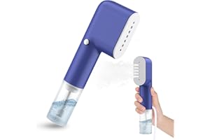 Kebnor Steamer for Clothes, Portable Steamer, 15s Fast Heat-up Handheld Steamer for Clothes,800W Powerful Handheld Clothing Garment Steamer, Garment Steam Iron for Home and Travel 120V, Small, Blue