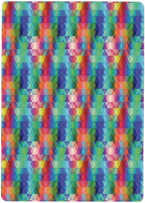 Amazon 選べる ウォール ステッカー 幾何学的な抽象的なグラデーションヒップスターモダンなデジタル三角形未来的な芸術的なイラスト 多色50x80cm 壁紙ポスター ステッカー 壁紙風景画 壁飾り ウォールステッカー オンライン通販