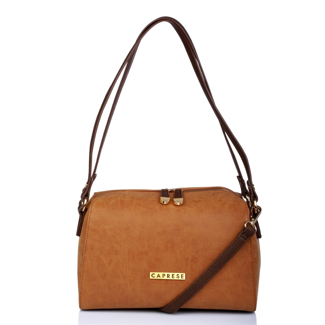 caprese katie women's satchel (tan) ()