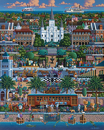 Jigsaw Puzzle - New Orleans 500 Pc By Dowdle Folk Art