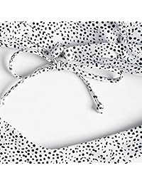 Conjunto de bikini triangular de dos piezas con estampado de leopardo y corte alto para dama de ZAFUL