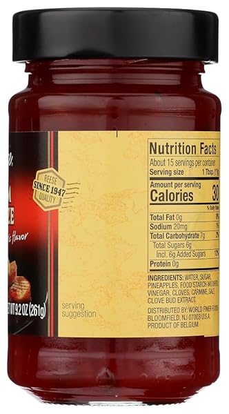 REESE GOURMET HAM GLAZE (9 OZ JARS) 2 PACK