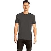 Next Level Men's Sueded Crew L HEATHER CHARCOAL