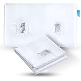 BLISSBURY Ear Hole Pillow Case (Satin) | Smooth anti-snag satin, machine washable, pillow not included