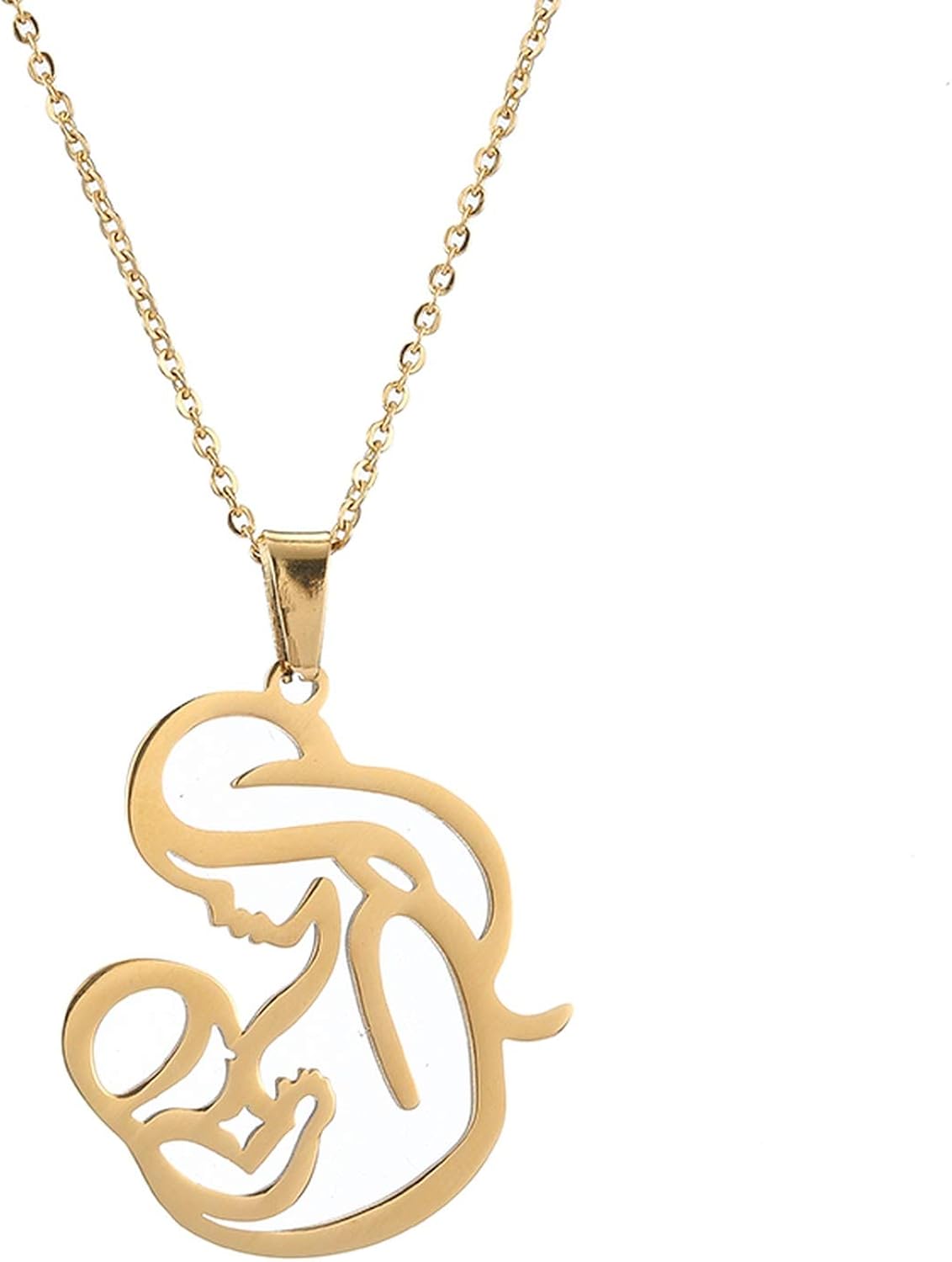 baby charm necklace for mom