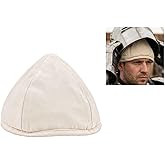 SaKeGa Medieval Cotton Arming Cap – Padded Helmet Liner for Chainmail, Coif, or Viking Helmet – Historical Under Armor for LARP, Reenactment & Costume – Ecru – Size Large