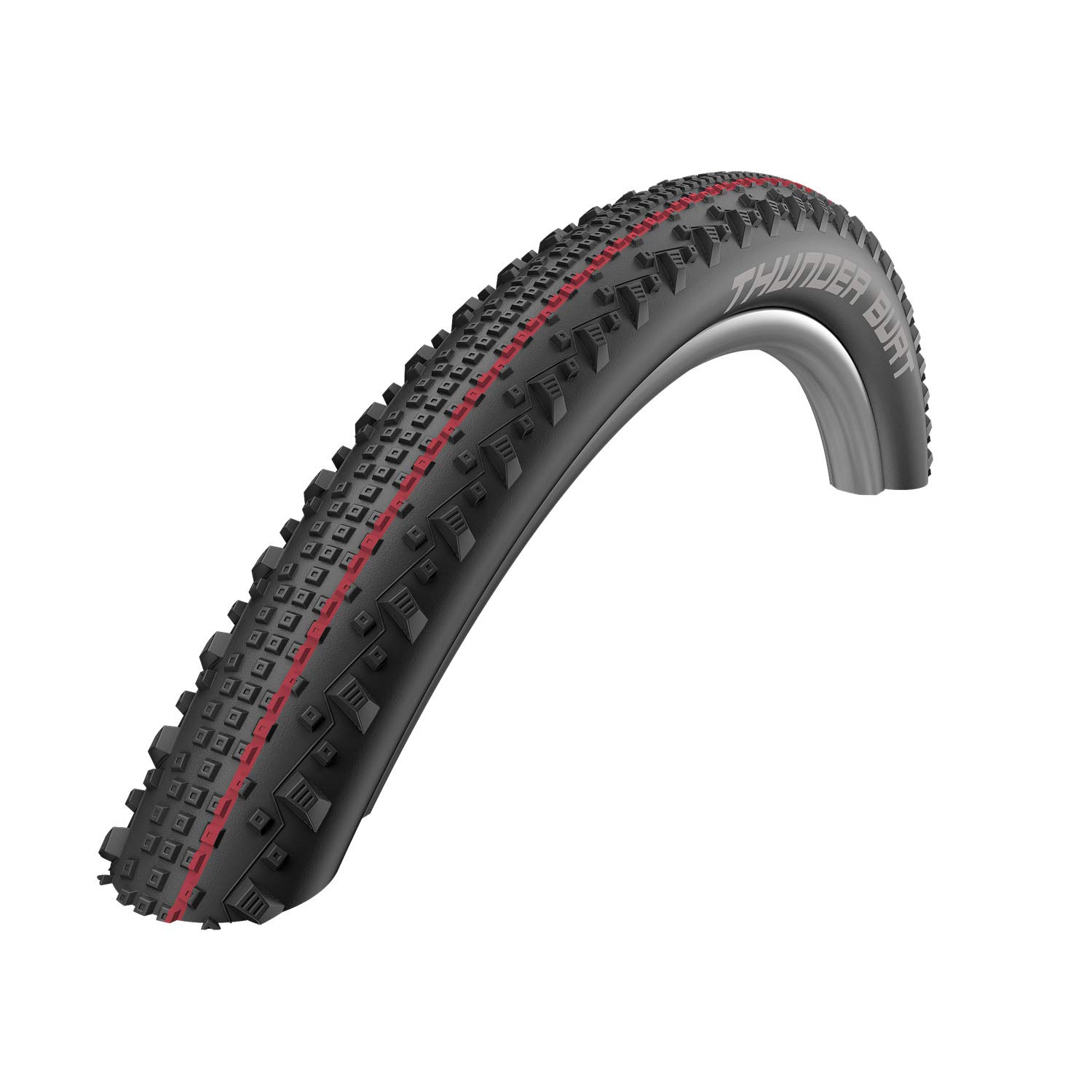 Schwalbe Unisex's Thunder Burt Evo, Snakeskin, TLE Tyres, Black, 54-584, Cicli Bonin_002816