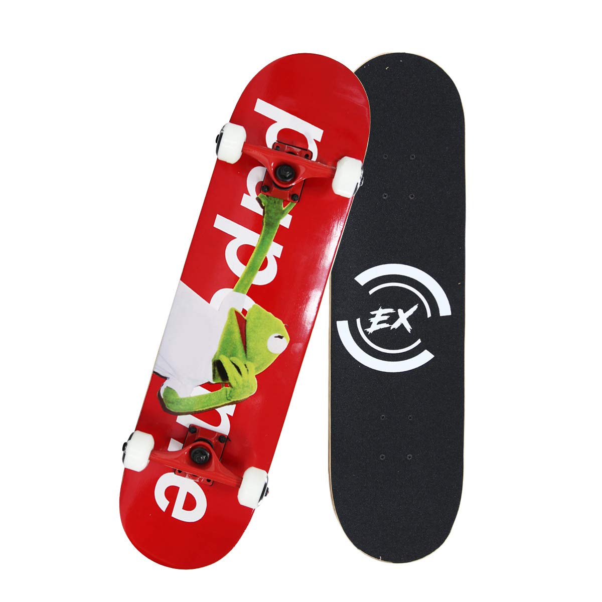 Pro Skateboard Standard Skateboards Cruiser Complete Canadian Maple 8 Layers Double Kick Concave Skate Boards