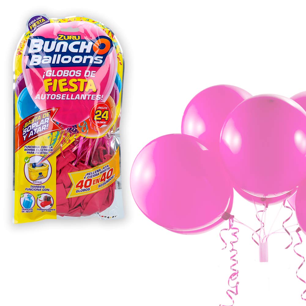 X-Shot – Party Balloons Self-Sealing Pack of 24 Buncho Balloons (71888), Assorted Colour/Model
