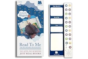 READ TO ME LLC Read to Me Recordable Book Buddy – Personalized Audio Storytelling Device for Kids No Apps or Screens Ideal for Grandparents, Military Families, and Long-Distance Loved Ones