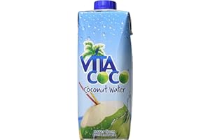 Vitacoco Coconut Water, Pure, 16.9 Ounce (Pack of 12), 500ml