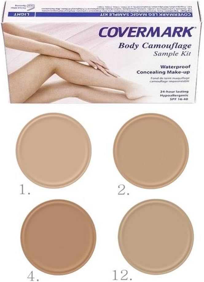 Covermark Leg Magic Sample Kit Light Tones Amazon.co.uk Beauty