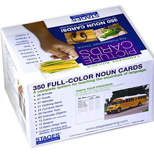 Stages Learning Materials Language Builder Picture Noun Flash Cards Photo Vocabulary Autism Learning - //medicalbooks.filipinodoctors.org