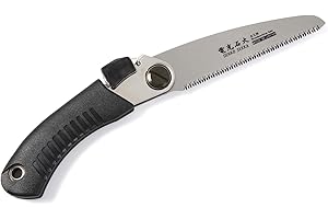 DENKO SEKKA Woodworking Saw, Japanese Pull Saw for Woodworking and Wood Craftsmanship, Long Handle with Precision Blade and Cutting Power, Heavy Duty (Woodworking Saw)